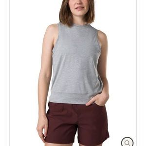 Prana Sol Searcher Tank top gray size women's small